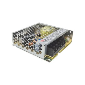 Alimentation à découpage Meanwell LRS-75-12 72W 12VDC 6A à sortie unique, refroidissement par convection naturelle, usage industriel - Product Image 1