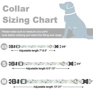 Collar de entrenamiento para perros impermeable con características sostenibles Estampado de poliéster y decoración de cinta - Product Image 6