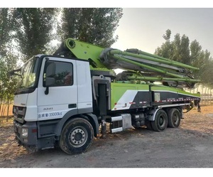โรงงานจีนแบรนด์ชั้นนำจำหน่ายรถปั๊มคอนกรีต Sinotruk HB69V 38 เมตร รุ่นใหม่ ขายดี รถบรรทุกปั๊มคอนกรีตดีเซล ระบบไฮดรอลิกเต็มรูปแบบ ยูโร 2 - Product Image 1