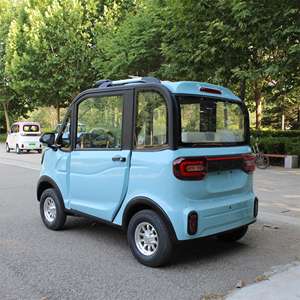 Mobil Listrik Mini 4 Roda dengan Bodi Tertutup Kendaraan Penumpang Energi Baru - Product Image 4