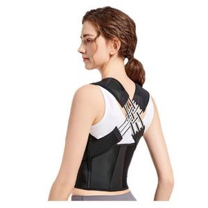 Universal <b>Back</b> Shoulder Support Belt Posture Correctors <b>Back</b> <b>Brace</b> Adjustable Breathable Posture Corrector for Women Men - Product Image 1