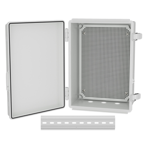 250x150mm ABS رمادي x350mm في الهواء الطلق الكهربائية IP67 في الهواء الطلق شنت على الحائط ماء البلاستيك - Product Image 1