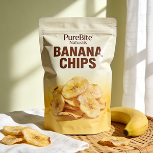 Bolsa de Alta Barrera con Cierre Reutilizable y Forro de Aluminio para Snacks Orgánicos Hechos a Mano, Papas Fritas y Chips, Diseño OEM Gratuito, Bajo MOQ, Bolsa para Chips de Plátano - Product Image 5
