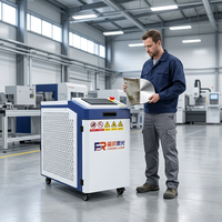 Machine de nettoyage laser à fibre industrielle, alimentation directe usine, 1500W 2000W, machine de nettoyage laser portable 3000W
