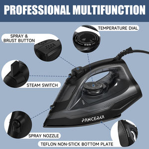 Plancha de Vapor Portátil de Viaje Inalámbrica Multifuncional Plancha Eléctrica de Vapor Industrial de Buena Calidad - Product Image 5