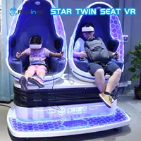 2019 FuninVR Date Réel Sentiment de Réalité Virtuelle Simulateur 9D Cinéma VR, 9dvr espace vaisseau de combat virtuel