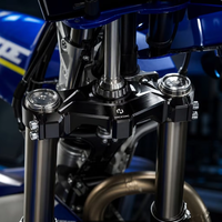 Pince de fourche inférieure CNC, triple pince en aluminium 7075 T6, pièces de moto sur mesure OEM, dessin accepté