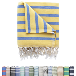 Toallas de Baño Blancas de Algodón Turco con Estampado Animal y Bordado, de Secado Rápido, al por Mayor para Hoteles y Playa, Marca MSF - Product Image 1