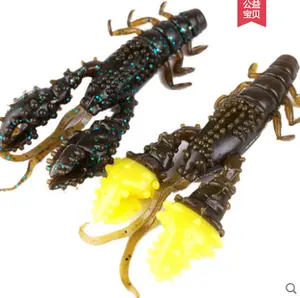 伯克利PowerBait Chigger Craw soft 9g 7.6厘米人造虾鱼饵高品质小龙虾软塑料鱼饵