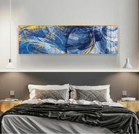 Décoration Murale Artistique pour Chambre d'Hôtel, Table de Chevet, Style Américain Luxe Léger, OEM/ODM, Tableau Mural Chaleureux pour Fond de Canapé