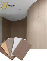 Panneau mural en fibre de charbon de bambou, design moderne en PVC, insonorisant, ignifuge, imperméable, design graphique, 5 ans
