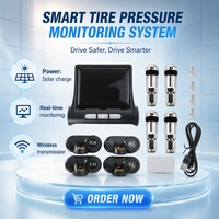Système de surveillance de la pression des pneus numérique haute précision Deyongwang, jauges de pression des pneus, capteur interne universel, solaire, TPMS en temps réel, 12V