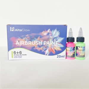 Chinjoo 12 couleurs 20ml ensemble de peintures aérographe <span class=keywords><strong>acrylique</strong></span> étanche pour artiste peinture en aérosol à bas prix - Product Image 5