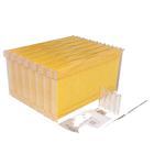Ensemble de cadres de ruche de miel autoclave 7 pièces outil d'apiculture automatique équipement d'apiculture pour l'élevage d'animaux