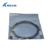 Câble DAC Hilink 100G QSFP28 vers QSFP28 DAC 1M/2M/3M/5M à connexion directe passive en cuivre, 30AWG, PVC Twinax DAC
