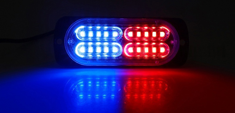 Rouge et bleu