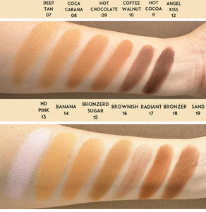 Poudre compacte minérale fixante 19 couleurs à marque privée, contrôle du sébum, couvrance totale, longue tenue, résistante à l'eau - Product Image 6