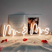 Enseigne LED néon Joyeux Anniversaire - Alimentation par piles/USB, étanche IP65, pour publicité intérieure, décoration de fête et événementielle, lettres personnalisables