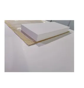 Papel sintético para impressora laser, rolo impresso personalizado à prova d'água branco pp