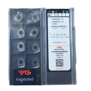 YG ENMX0905-TR YG602 Tungsten Carbide Cutting <b>Tool</b> CNC Lathe Turning Insert PVD CVD Coated HRC50-70 <b>Square</b> Shape OEM 3-Year - Product Image 1