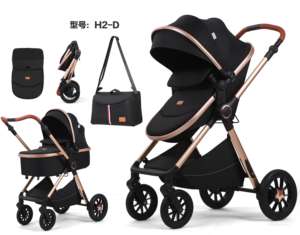 <span class=keywords><strong>Set</strong></span> Trio Passeggino e Seggiolino Auto per Neonati 3 in 1, Sistema da Viaggio Combinato con Passeggino e Ovetto per Neonato - Product Image 6