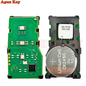 Clé de voiture à distance pour Toyota Yaris 2020, ID FCC : B3H2K2R, clé intelligente 2/3 boutons, 433,58-434,42 MHz, puce 4A NCF29A1M HITAG AES - Product Image 2
