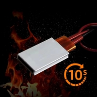 Placa Calefactora de Cerámica PTC de 12V~220V, Carcasa de Aluminio, Accesorios para Calentador Eléctrico, 35*21, Lámina Calefactora PTC de Temperatura Constante