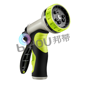 Expandable 10 Pattern <b>Spray</b> Nozzle Lightweight Retractable Latex with 3/4 Solid Brass Connectors - Product Image 6