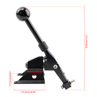 Boîtier de levier de vitesses mécanique en aluminium usiné CNC sur mesure pour Civic Integra Del Sol B16 B18 B20 CRX (Série B EG EK DC2)