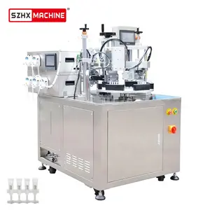 Vial Soft Dose Tube Filler and Sealer Machine For Liquid Face Wash