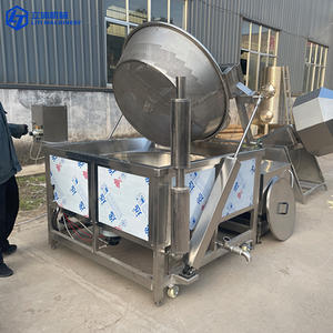 Mesin Penggorengan Pot Bundar Produktivitas Tinggi Komersial, Baja Tahan Karat 304, Pemanas Ganda, 220V 380V Universal, Bersertifikasi CE - Product Image 3