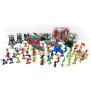 Faire semblant de jouer au bateau, avion, petits soldats miniatures, modèle de voiture militaire, jouets - Product Image 1