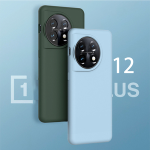 เคสโทรศัพท์ซิลิโคนเหลวแท้สำหรับ <span class=keywords><strong>OnePlus</strong></span> 12 ONE PLUS 11 11R 10R ACE3 CE3 Lite กันรอยขีดข่วนฝาซับไมโครไฟเบอร์ - Product Image 2