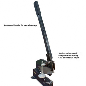 Cisailles manuelles pour tôles TEBAK HS-8, 8 pouces, cisailles <span class=keywords><strong>à</strong></span> main robustes pour couper les tôles en acier inoxydable et en fer - Product Image 2