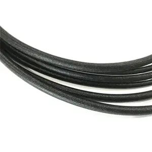 silicone fiberglass braided sleeving cable wire