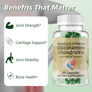 OEM Private Label Glucosamine Chondroïtine <span class=keywords><strong>Capsules</strong></span> Gewrichtssupplementen voor Volwassenen - Product Image 2