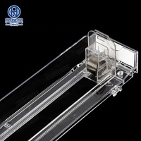 Diviseur d'étagère à avancement automatique étui à cigarettes Transparent avec présentoir porte-cigarettes poussoir automatique