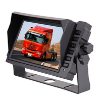 Écran LCD de voiture HD 7 pouces, pour caméra arrière, 12V 24V, OEM, livraison gratuite