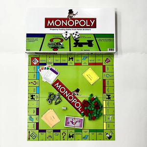 Jeux de société monopoli en plastique, petite maison et miniatures, vente en gros - Product Image 3
