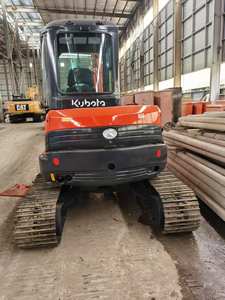 Utilisé pour U55-4 Mini pelle hydraulique sur chenilles avec moteur, boîte de vitesses, pompe et chenilles en caoutchouc d'occasion - Product Image 5