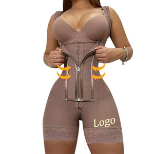 Fagas Colombianas Post-OP Stage 2 Faha Colombianas Fagas für Frauen Hochkomprimierender Bauchweggürtel Hüftformer für Damen - Product Image 1