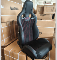 Sièges baquet Recaro CS originaux en carbone, revêtement cuir PVC, sièges Recaro Pole Position, sièges de course universels de haute qualité, prix usine