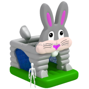 <span class=keywords><strong>Happy</strong></span> <span class=keywords><strong>hop</strong></span> animal theme inflatable combos rabbit inflatable castle jumping - Product Image 4