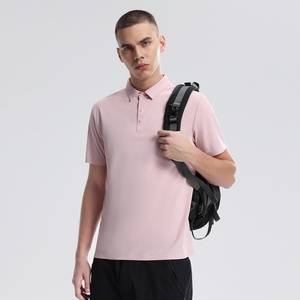 Lightweight Moisture <b>Wicking</b> Polo Shirt Men's Short Sleeve Outdoor Sports Top for Hiking Commuting & Casual Use - Product Image 1