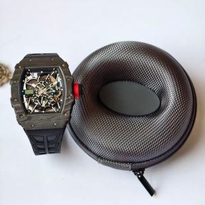 2026 Hot Selling RM35-02 Men's Automatic Skeleton Watch Carbon Fiber Tonneau Luxury Sport Wristwatch OEM - Product Image 6