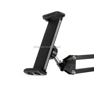 Floor Stand 360 <b>Rotation</b> Cantilever Adjustable Height Flexible Metal <b>Desk</b> Phone Tablet Stand - Product Image 2