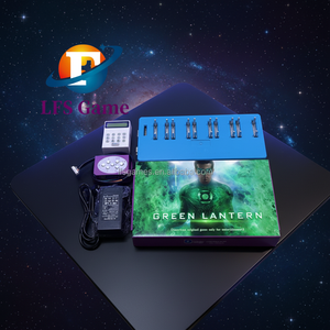 Máquina de Videojuegos Arcade de Mesa de Juego de Pesca de Metal Green Lantern de <span class=keywords><strong>la</strong></span> <span class=keywords><strong>Serie</strong></span> Avengers con Interfaz en Inglés - Product Image 1