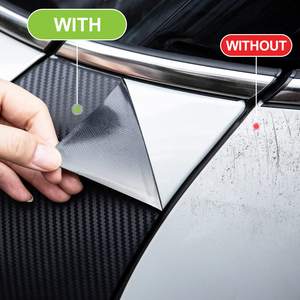 Films de protection personnalisés avec logo, vinyle fibre de carbone, rouleaux de <span class=keywords><strong>film</strong></span> de protection automobile, emballage, design d'enveloppement couleur, diverses couleurs - Product Image 2