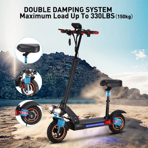 Trottinette électrique pour adultes homologuée pour la route, trottinette électrique 1 pièce, 1000 <span class=keywords><strong>watts</strong></span>, pneus larges, EEC, LED, trottinette électrique, vélo électrique intelligent - Product Image 4