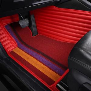 Alfombrillas blancas de diseño de cliente para alfombrilla de coche antideslizante redonda de <span class=keywords><strong>microfibra</strong></span> Gti 5 - Product Image 3